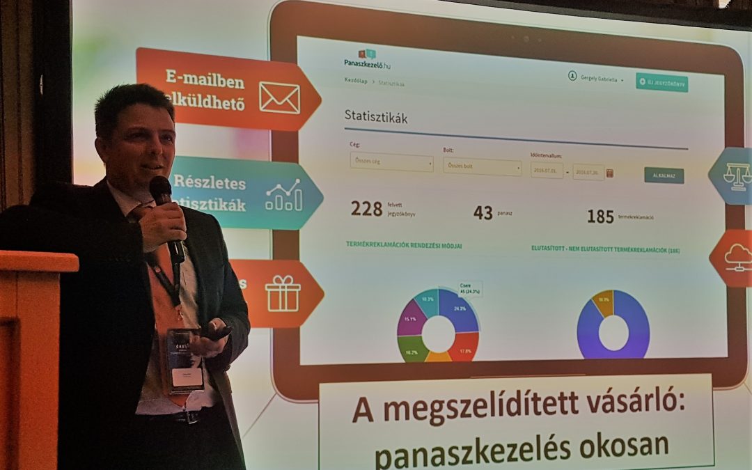 A Panaszkezelő.hu az E-commerce Hungary konferenciáján